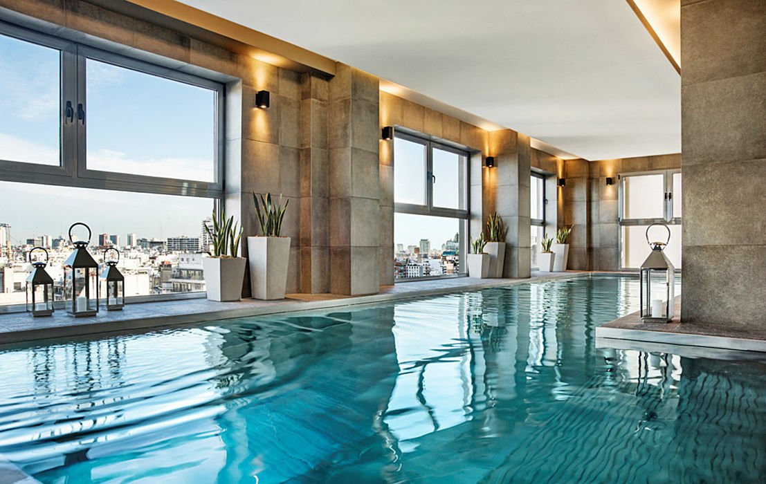 The rooftop indoor located on the 11th floor