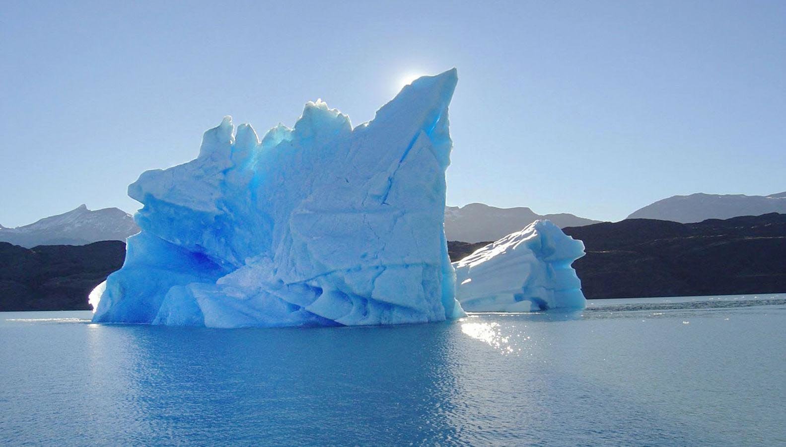 Marvel upon icebergs of incredibly diverse shapes and sizes