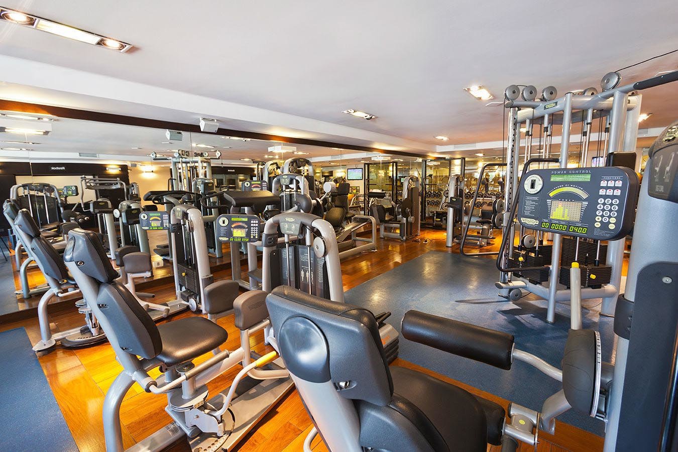 A well equipped gym